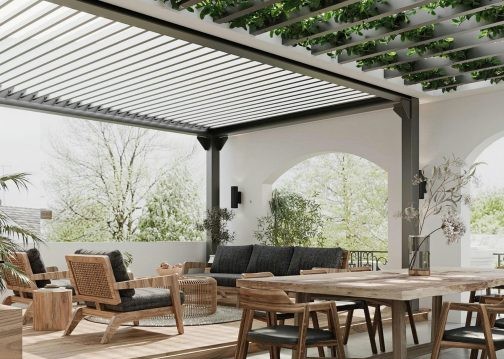 THIẾT KẾ & THI CÔNG TRỌN GÓI NHÀ PHỐ 458M2 - ANH HUY 60 Anh 3D thiet ke thi cong noi that nha pho MrHuy san thuong1 504x400 2