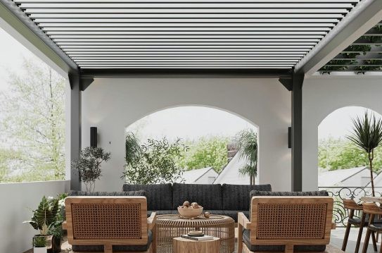 THIẾT KẾ & THI CÔNG TRỌN GÓI NHÀ PHỐ 458M2 - ANH HUY 59 Anh 3D thiet ke thi cong noi that nha pho MrHuy san thuong2 543x400 2