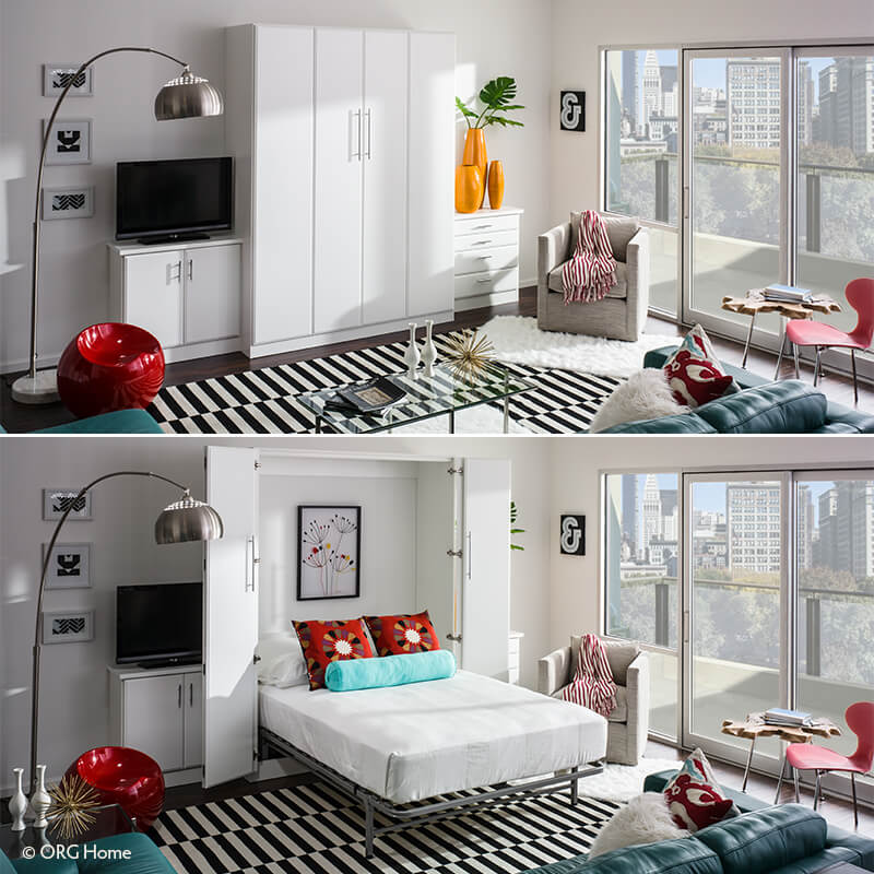 THIẾT KẾ CĂN HỘ STUDIO 30M2 - TỐI ƯU KHÔNG GIAN SỐNG HIỆN ĐẠI 1 studio 30m2 giuong Murphy